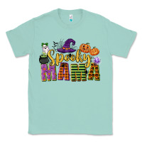 Seafoam spooky mama Classic Tee - CowGirlArtShop