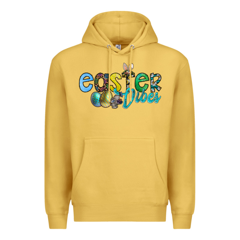 Easter Vibes Premium Hoodie by CowhideDigitalArt | Teevron