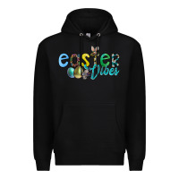 Black easter vibes Premium Hoodie - CowhideDigitalArt