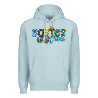 Blue Mist easter vibes Premium Hoodie - CowhideDigitalArt