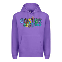 Purple easter vibes Premium Hoodie - CowhideDigitalArt
