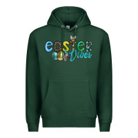 Sports Green easter vibes Premium Hoodie - CowhideDigitalArt