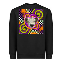 Black halloween  calf scottish Heavyweight Sweatshirt - BarkalooDesign