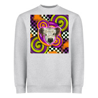 Heather Grey halloween  calf scottish Heavyweight Sweatshirt - BarkalooDesign
