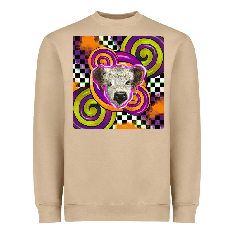 Halloween  Calf Scottish Heavyweight Sweatshirt by BarkalooDesign | Teevron