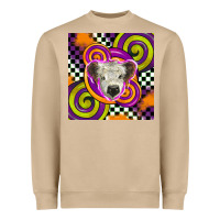 Mushroom halloween  calf scottish Heavyweight Sweatshirt - BarkalooDesign