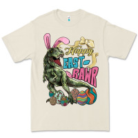 Bone Happy Easter Day T-Rex Premium Tee - HowdyJamesFarm