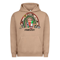 Pigment Burro Christmas nurselife rainbow Urban Hoodie - JahusDesignShop