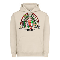 Pigment French Oak Christmas nurselife rainbow Urban Hoodie - JahusDesignShop