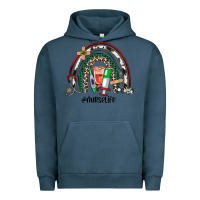 Pigment Midnight Navy Christmas nurselife rainbow Urban Hoodie - JahusDesignShop