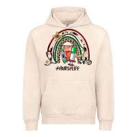 Christmas Nurselife Rainbow Urban Hoodie | Teevron