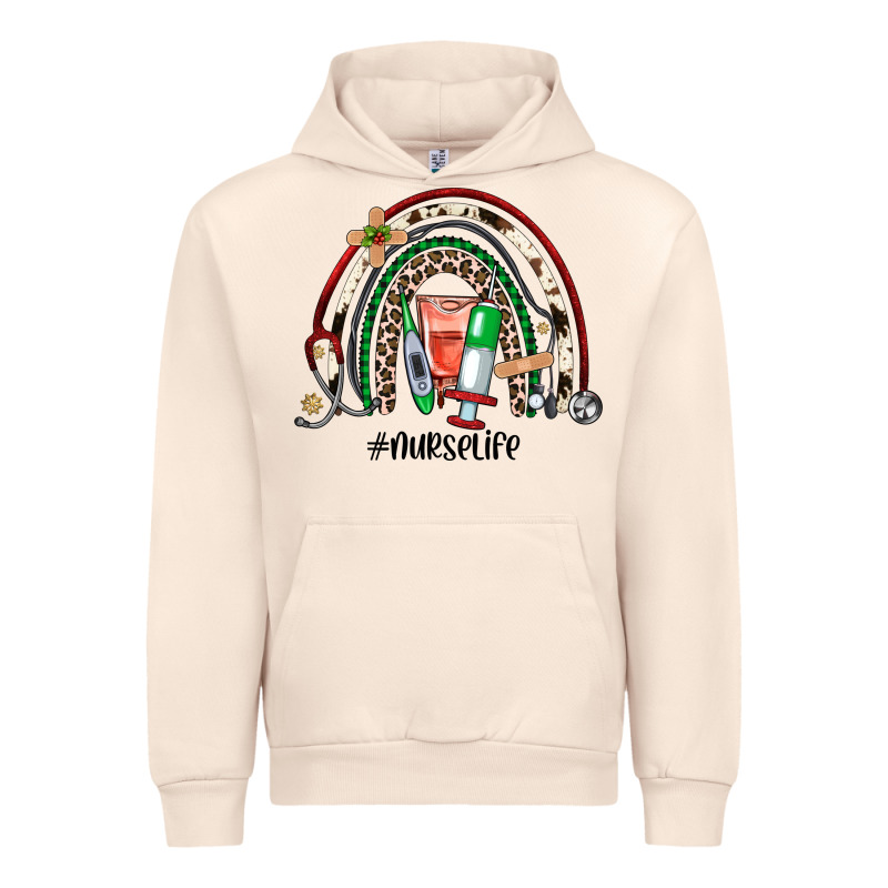 Christmas Nurselife Rainbow Urban Hoodie by JahusDesignShop | Teevron