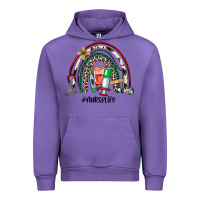 Tulip Christmas nurselife rainbow Urban Hoodie - JahusDesignShop