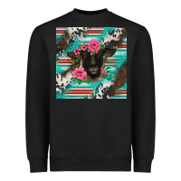 Black western suffolk ewe Heavyweight Sweatshirt - BarkalooDesign