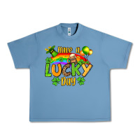 Pebble Blue St. Patrick's Have a lucky day Urban Heavy Tee - OliviaCreatesArt