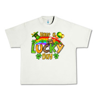 Pistachio St. Patrick's Have a lucky day Urban Heavy Tee - OliviaCreatesArt