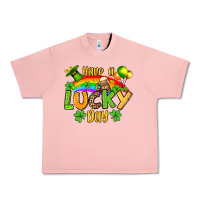 Salmon St. Patrick's Have a lucky day Urban Heavy Tee - OliviaCreatesArt