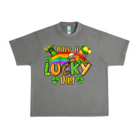 Tornado St. Patrick's Have a lucky day Urban Heavy Tee - OliviaCreatesArt