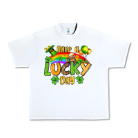 White St. Patrick's Have a lucky day Urban Heavy Tee - OliviaCreatesArt
