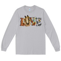 Moon Dust love horse sunflower Long Sleeve Tee - RanaPortraitStore