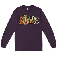 Plum love horse sunflower Long Sleeve Tee - RanaPortraitStore