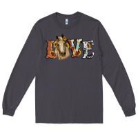 Smoke love horse sunflower Long Sleeve Tee - RanaPortraitStore