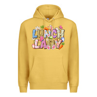 Antique Gold lunch lady easter Premium Hoodie - CowhideDigitalArt