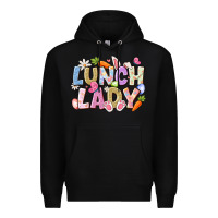Black lunch lady easter Premium Hoodie - CowhideDigitalArt