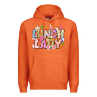 Carrot lunch lady easter Premium Hoodie - CowhideDigitalArt