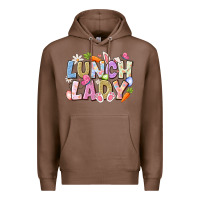 Chestnut lunch lady easter Premium Hoodie - CowhideDigitalArt