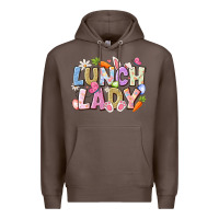Coffee lunch lady easter Premium Hoodie - CowhideDigitalArt