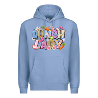 Colony Blue lunch lady easter Premium Hoodie - CowhideDigitalArt