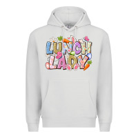 Dove Grey lunch lady easter Premium Hoodie - CowhideDigitalArt