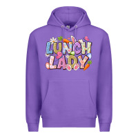 Purple lunch lady easter Premium Hoodie - CowhideDigitalArt
