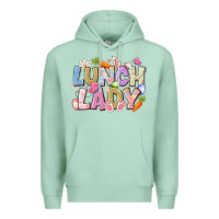 Seafoam lunch lady easter Premium Hoodie - CowhideDigitalArt