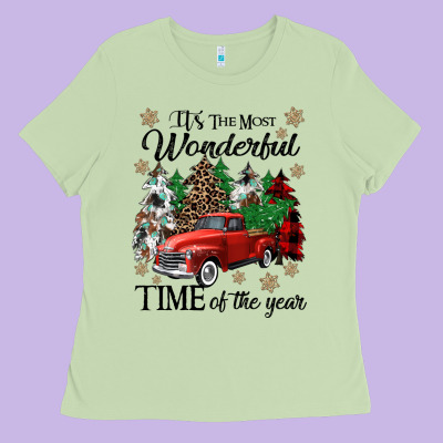 Its The Most Wonderful Time Of The Year Ladies Tee Designed By Cowgirlartshop