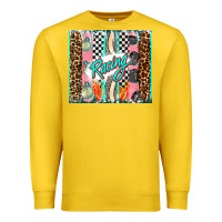 Lemon racing brushstroke Premium Sweatshirt - AdoDesignShop