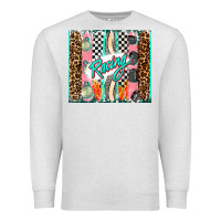 Oatmeal Heather racing brushstroke Premium Sweatshirt - AdoDesignShop