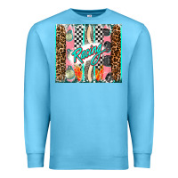 Ocean Blue racing brushstroke Premium Sweatshirt - AdoDesignShop