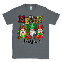 Charcoal Heather merry christmas gnomes Classic Tee - CowGirlArtShop