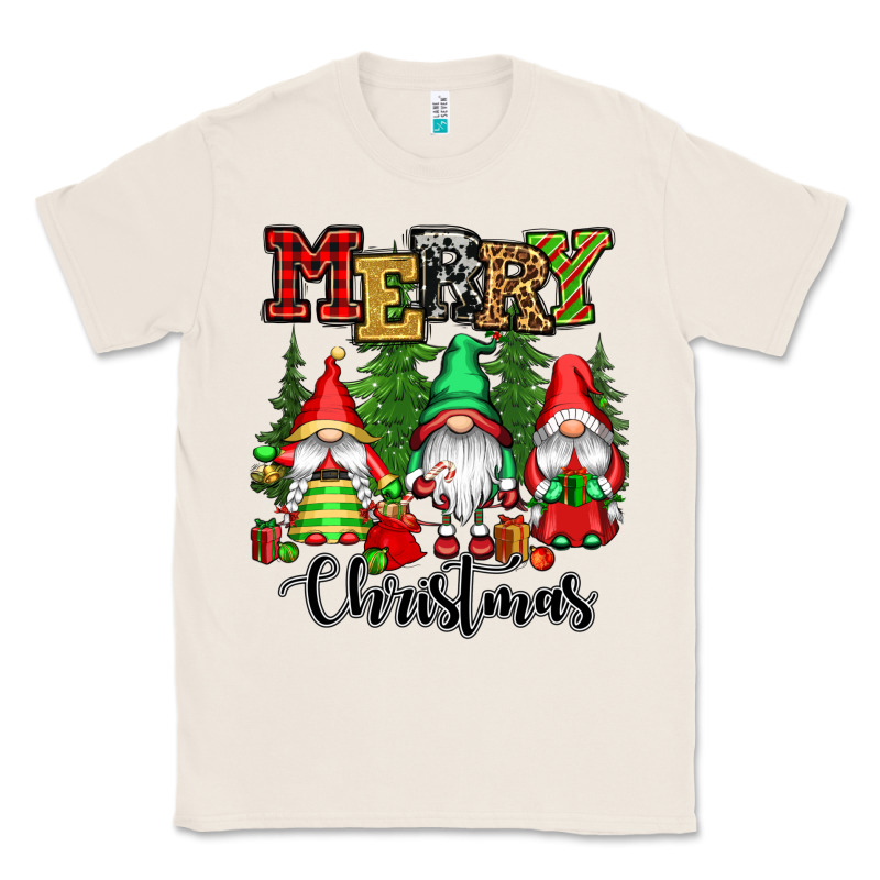 Merry Christmas Gnomes Classic Tee by CowGirlArtShop | Teevron