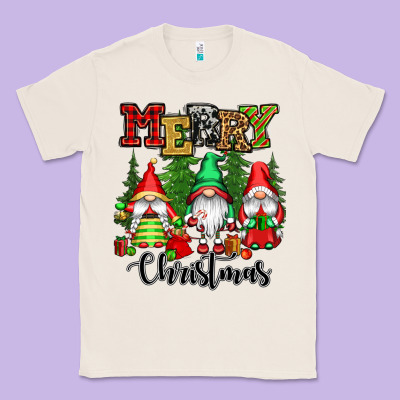 Merry Christmas Gnomes Classic Tee Designed By Cowgirlartshop