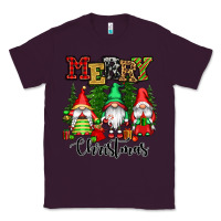 Plum merry christmas gnomes Classic Tee - CowGirlArtShop