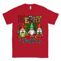 Red merry christmas gnomes Classic Tee - CowGirlArtShop