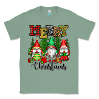 Sage merry christmas gnomes Classic Tee - CowGirlArtShop