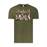 Vintage Olive baseball mom Vintage Tee - Jasminsmagicworld