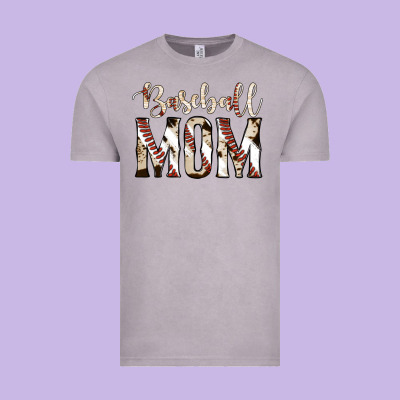 Baseball Mom Vintage Tee Designed By Jasminsmagicworld
