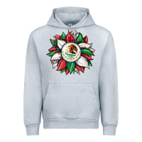 Heather Grey Christmas sunflower Mexican flag Urban Hoodie - JahusDesignShop