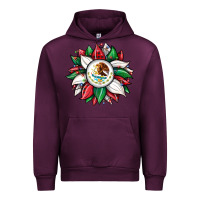 Mauve Wine Christmas sunflower Mexican flag Urban Hoodie - JahusDesignShop