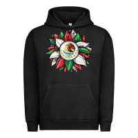 Pigment Black Christmas sunflower Mexican flag Urban Hoodie - JahusDesignShop